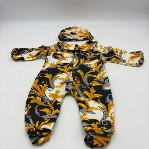 Versace Unisex Onesie Pajama Multicolored